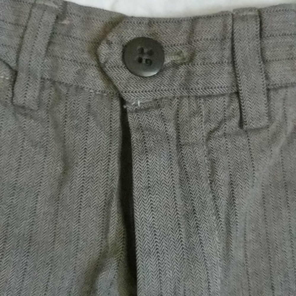 NWT boys 8 striped dress pants with easy open fly
